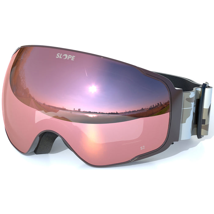 SLOPE Sarenne Ski Goggle Ski goggle 1282 Silver Lining