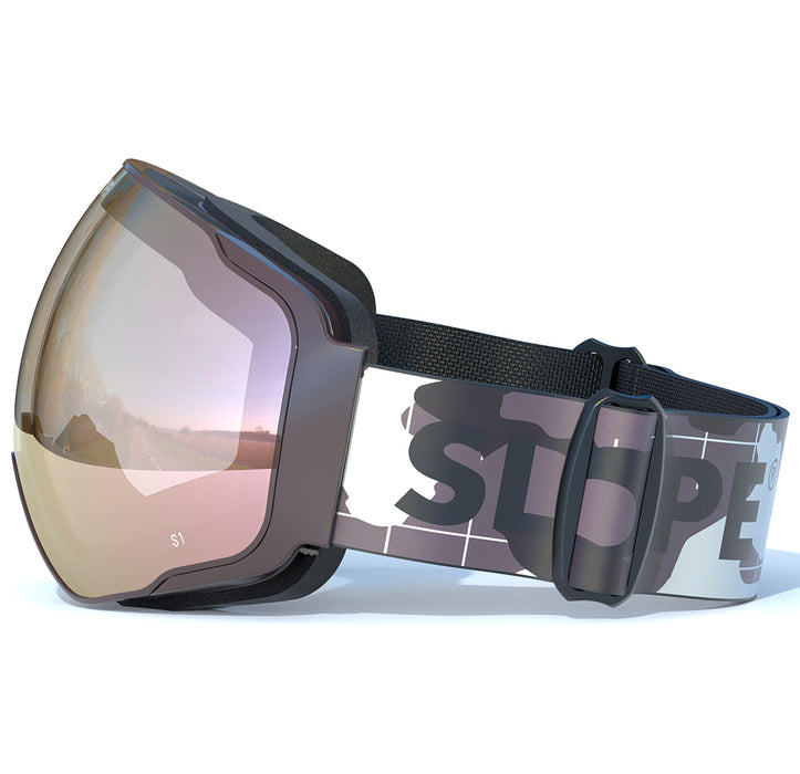 SLOPE Sarenne Ski Goggle Ski goggle 4214 Gray Ridge
