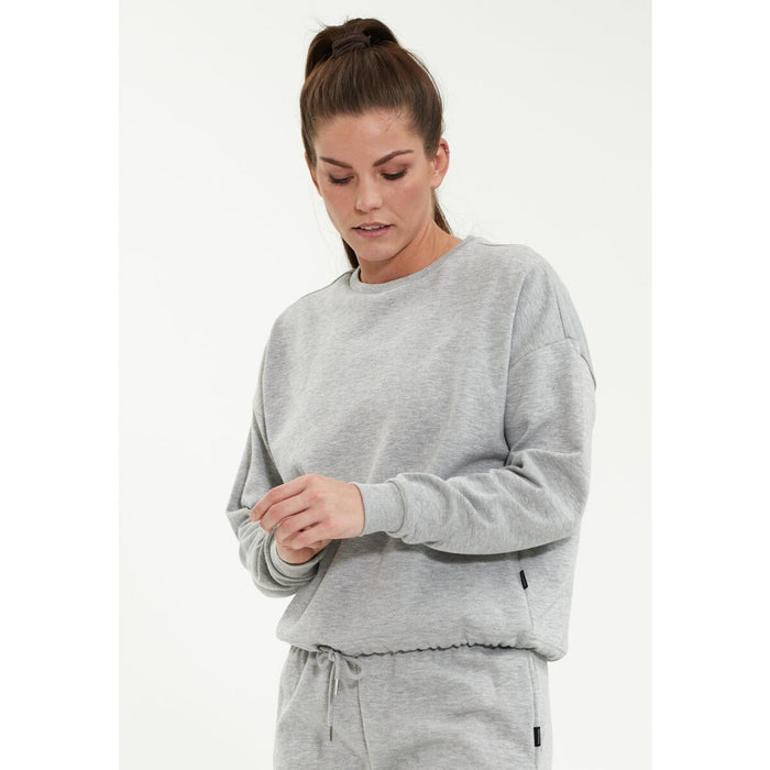 ENDURANCE Sartine W Crew Neck Sweatshirt 1005 Light Grey Melange