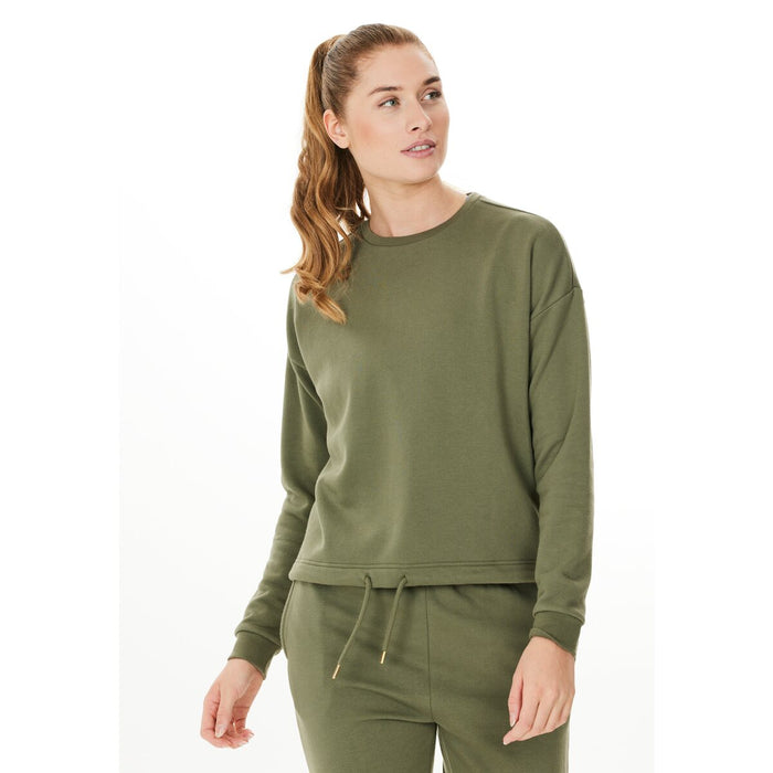 ENDURANCE Sartine W Crew Neck Sweatshirt 3146 Tea Leaf