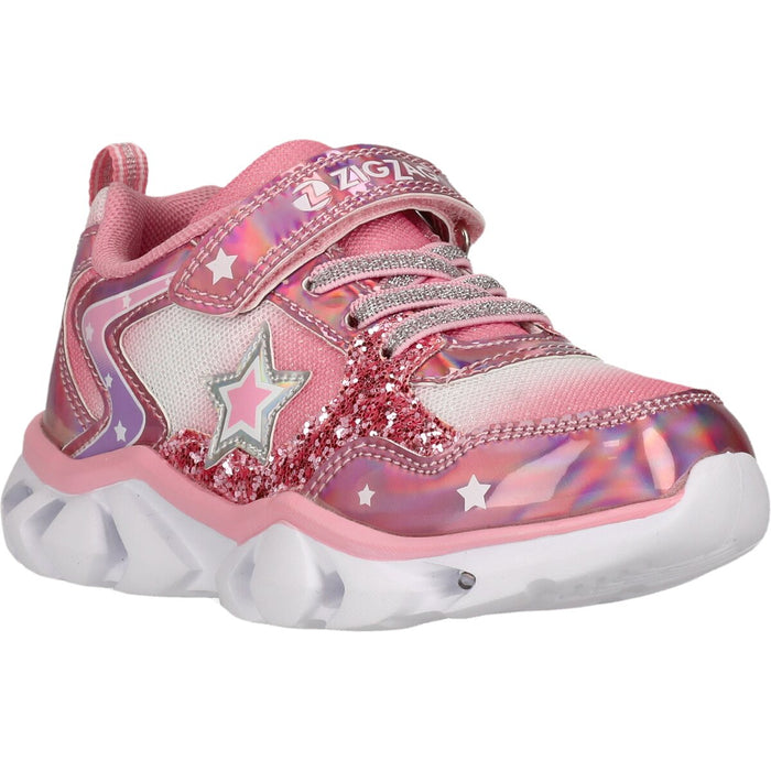 ZIGZAG Saserta Kids Shoe w/Lights Shoes 4290 Rose Elegance