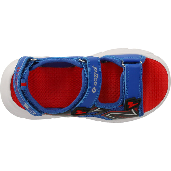 ZIGZAG Satyrus Kids Sandal W/Lights Sandal 2210 Egyptian Blue