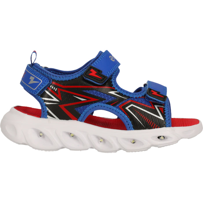 ZIGZAG Satyrus Kids Sandal W/Lights Sandal 2210 Egyptian Blue