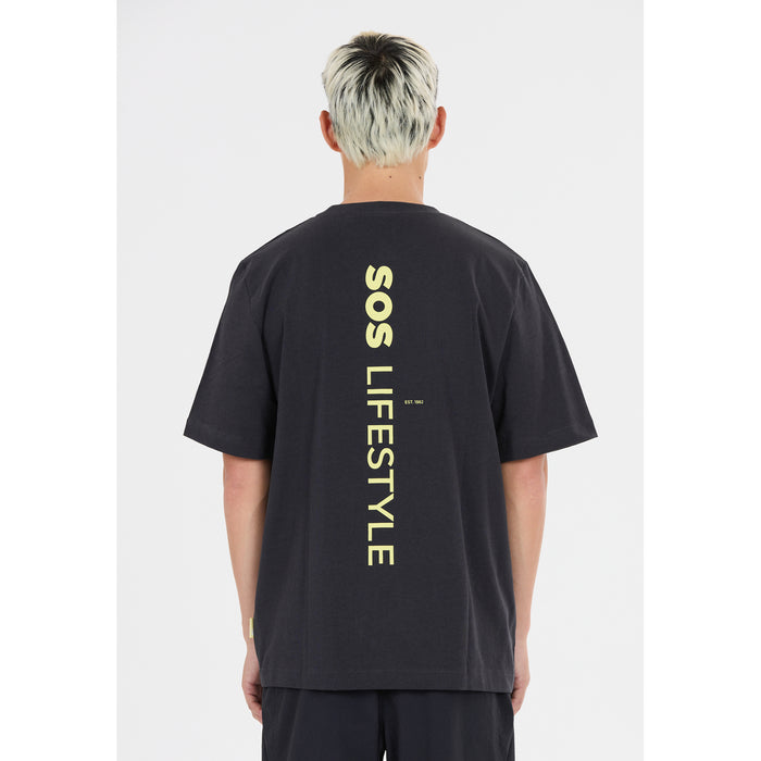 SOS Semeru M SS Tee T-shirt 2148 Blue Graphite