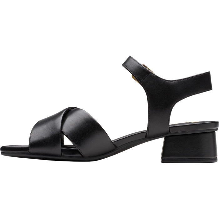 CLARKS PREMIUM Serina35 Cross D Sandal 1001 Black