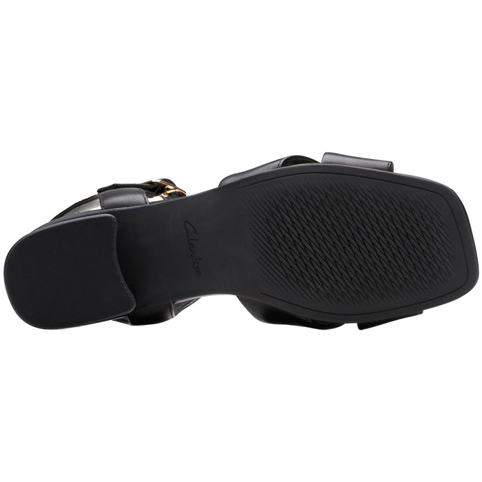CLARKS PREMIUM Serina35 Cross D Sandal 1001 Black