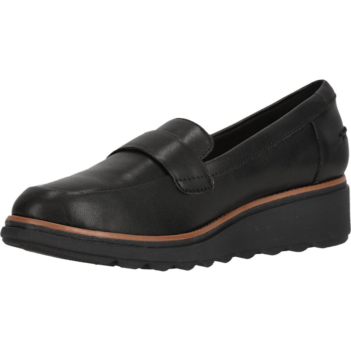 CLARKS ESSENTIALS Sharon Gracie D Shoes 1273 Black Soft