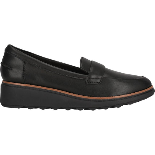 CLARKS ESSENTIALS Sharon Gracie D Shoes 1273 Black Soft