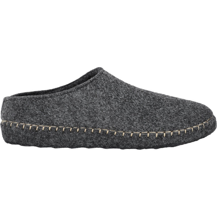 MOLS Sinaka Uni Felt Slipper Shoes 1011 Dark Grey Melange