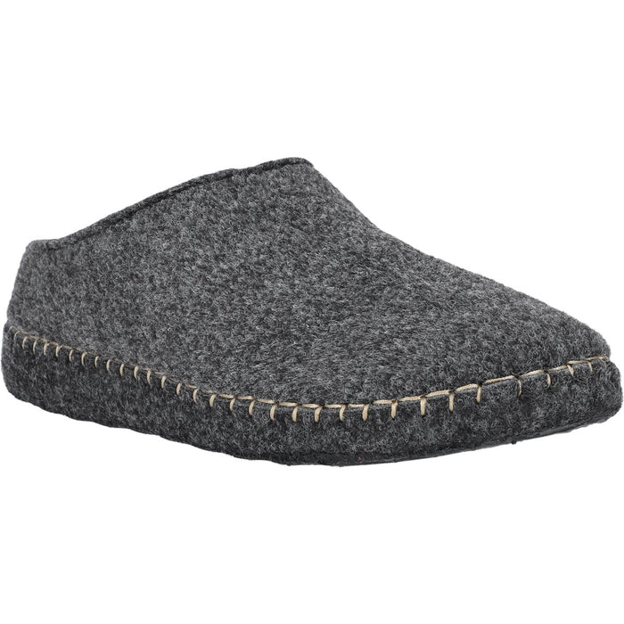 MOLS Sinaka Uni Felt Slipper Shoes 1011 Dark Grey Melange