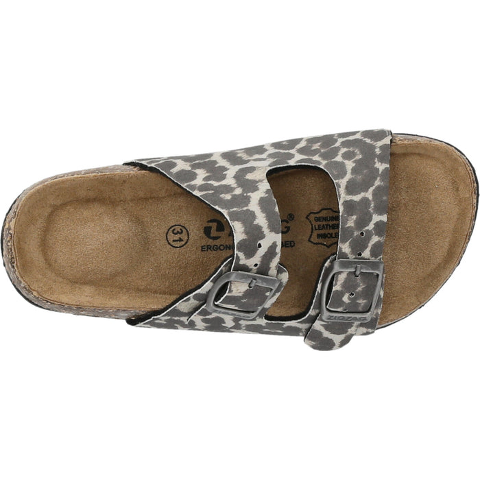 ZIGZAG Souza Kids Cork Sandal Sandal 8002 Leopard