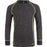 NORTH BEND Stack M Merino Baselayer Top Baselayer 1011 Dark Grey Melange