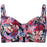 CRUZ Stephanie Printed bikini Top Swimwear Print 3576 Tropical