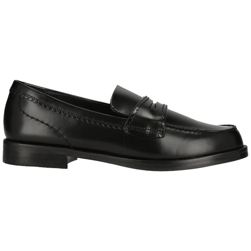 CLARKS PREMIUM Straven Edge D Shoes 1216 Black Leather