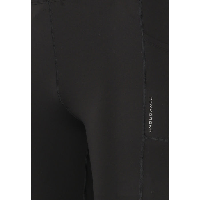 ENDURANCE Strong M Windblock Long Tights Tights 1001 Black