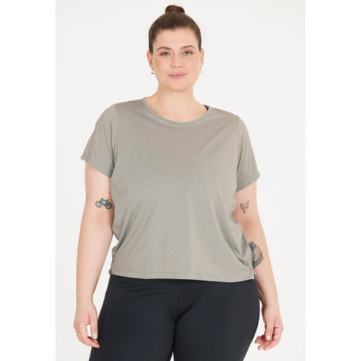 Q SPORTSWEAR Suky W S/S Tee T-shirt 0996 Neutral Gray