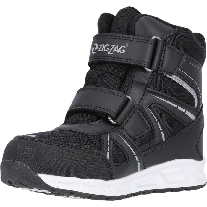 ZIGZAG Taier Kids WP Boot W/lights Boots 1001 Black