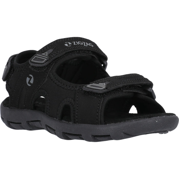 ZIGZAG Tanaka Kids Sandal Sandal 1001S Black Solid