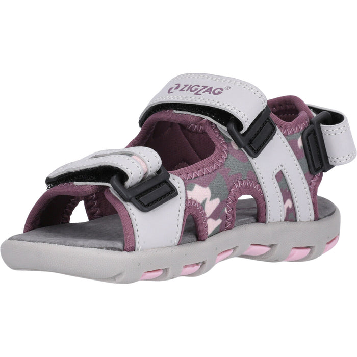 ZIGZAG Tanaka Kids Sandal Sandal 2043 Vapor Grey/English Rose