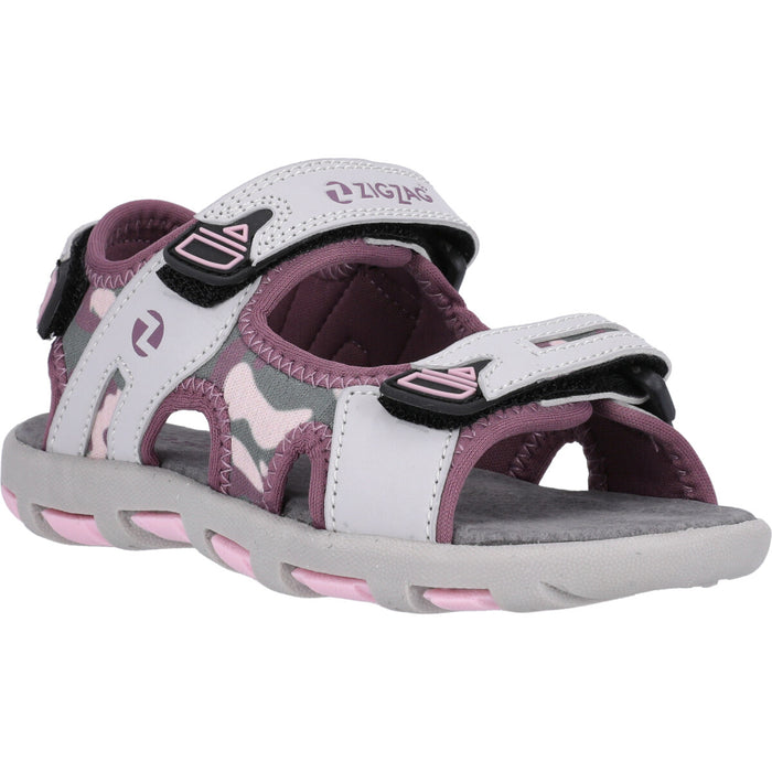 ZIGZAG Tanaka Kids Sandal Sandal 2043 Vapor Grey/English Rose