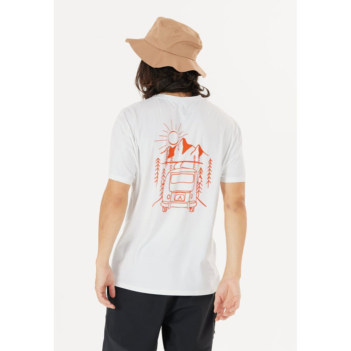 WHISTLER Tergo M Printed Tee T-shirt 1002 White