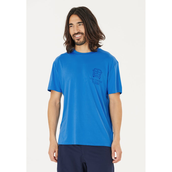 WHISTLER Tergo M Printed Tee T-shirt 2081 Blue Aster