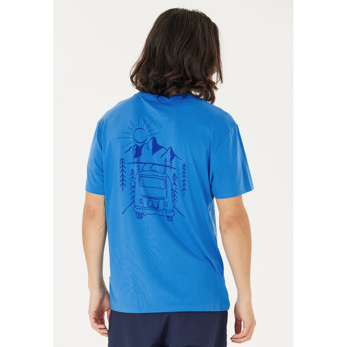 WHISTLER Tergo M Printed Tee T-shirt 2081 Blue Aster