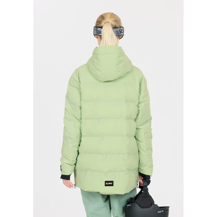 SLOPE Thumper W Insulated Anorak W-PRO 10000 Jacket 3144 Smoke Green
