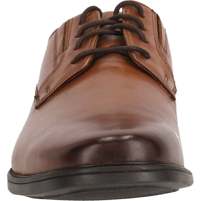 CLARKS ESSENTIALS Tilden Plain G Shoes 5234 Dark Tan Lea