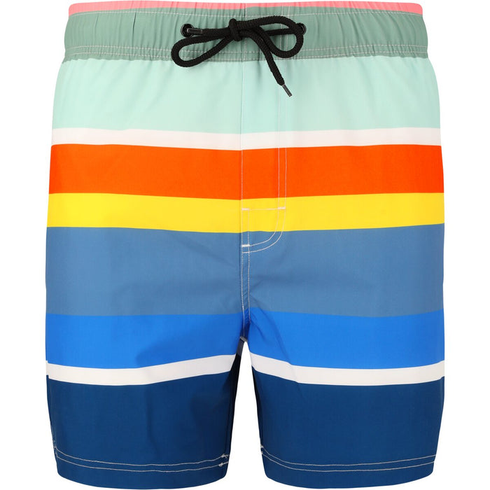 CRUZ Toby Jr. Mid Thigh Boardshorts Boardshorts Print 3624 Rainbow Stripe