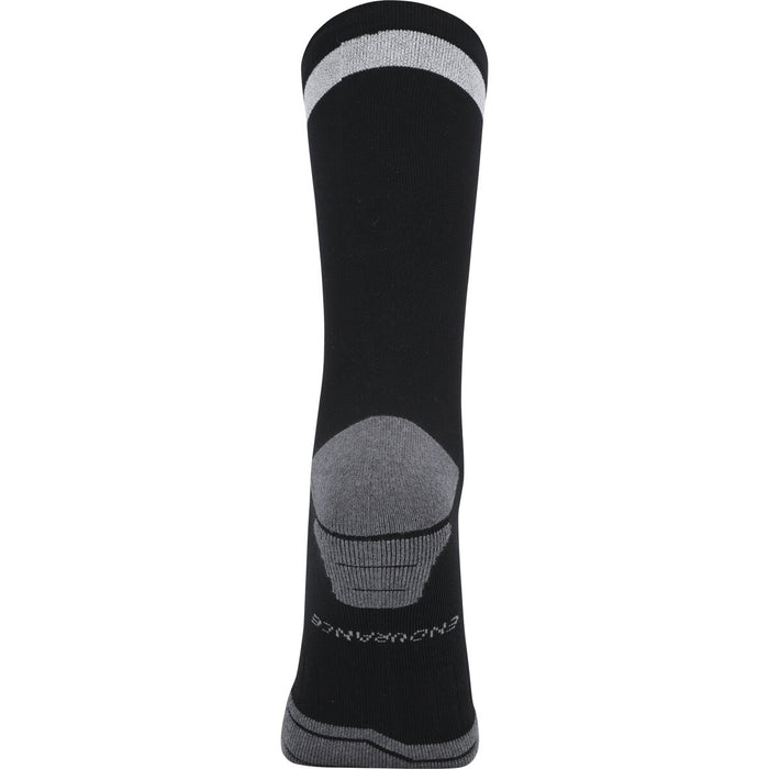 ENDURANCE Torent Reflective Mid Length Running Socks Socks 1001 Black
