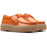 CLARKS PREMIUM Torhill Bee D Shoes 5260 Orange Patent