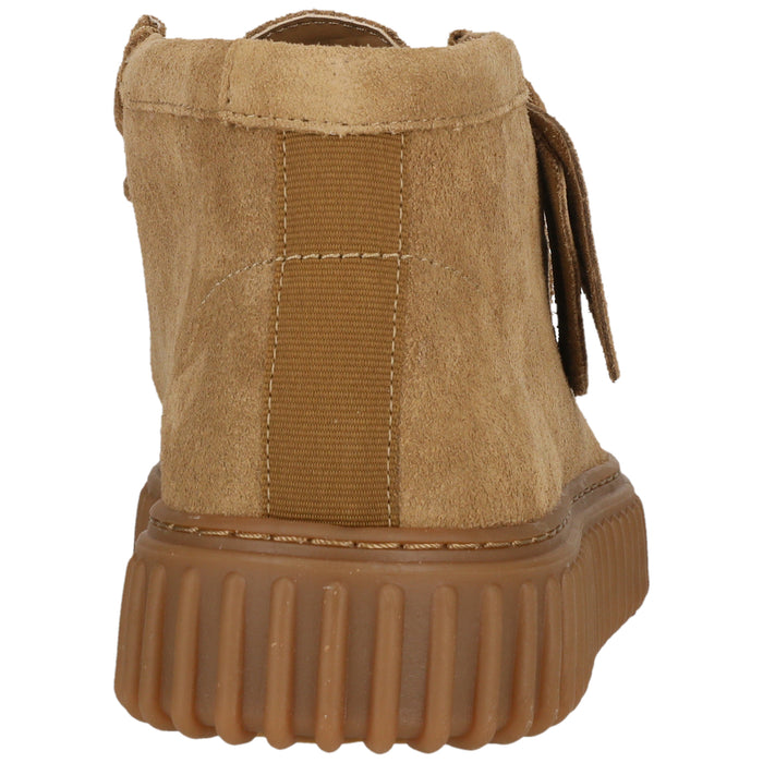 CLARKS PREMIUM Torhill Hi G Boots 5232 Dark Sand Suede