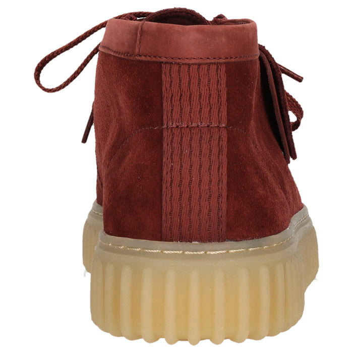 CLARKS PREMIUM Torhill Hi G Boots 5313A Wine Suede