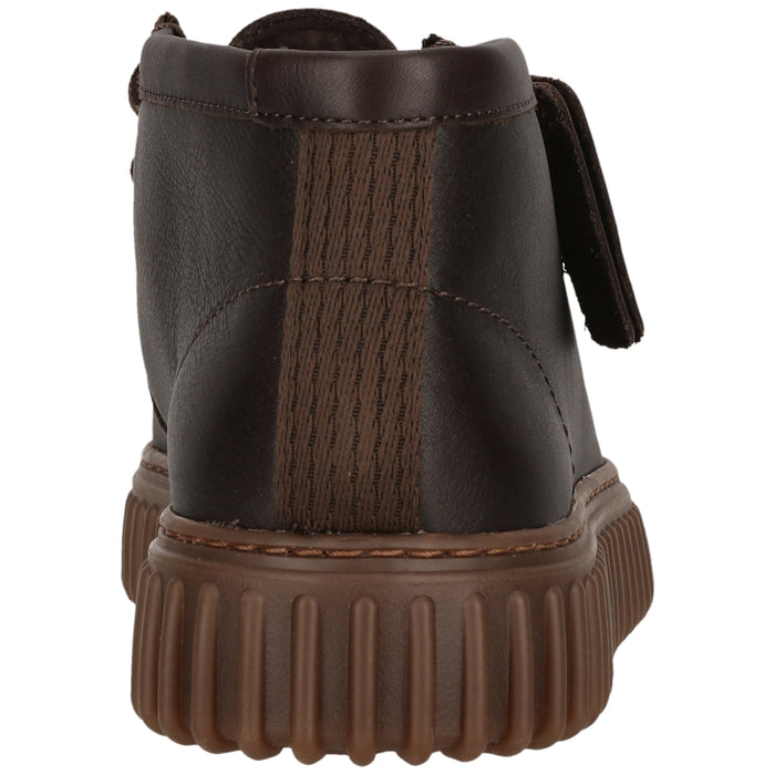 CLARKS PREMIUM Torhill Hi G Boots 5228 Dark Brown Lea