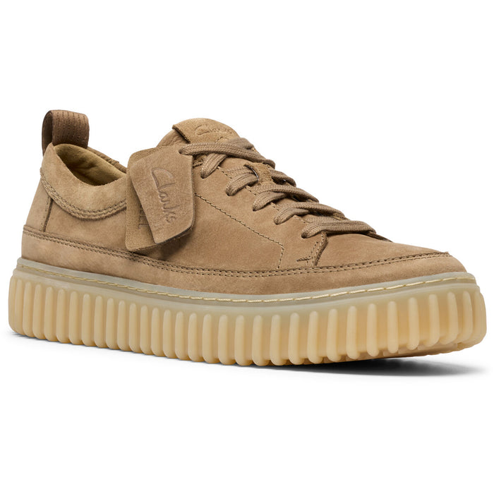 CLARKS PREMIUM Torhill Lace G Shoes 5232B Dark Sand Nubuck