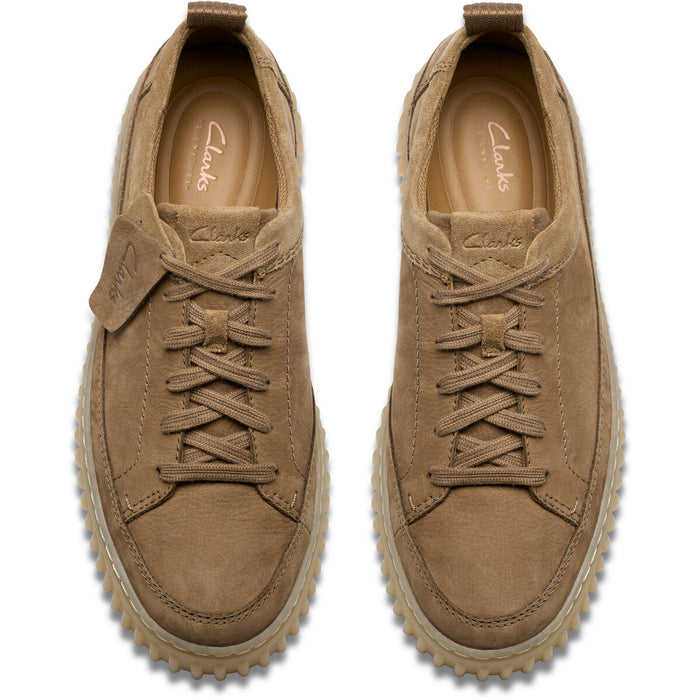 CLARKS PREMIUM Torhill Lace G Shoes 5232B Dark Sand Nubuck