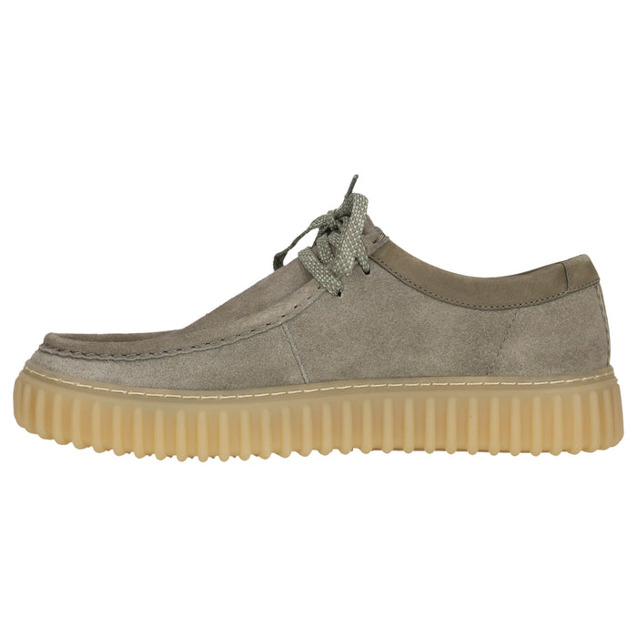 CLARKS PREMIUM Torhill Lo G Shoes 5357 Sage Suede