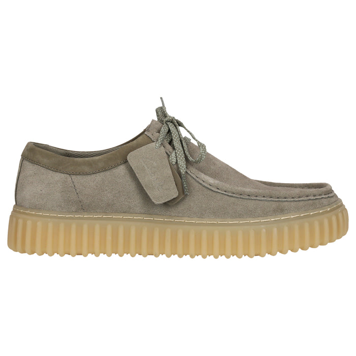 CLARKS PREMIUM Torhill Lo G Shoes 5357 Sage Suede