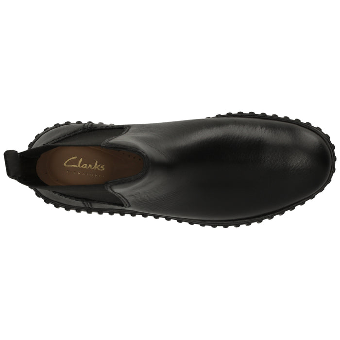 CLARKS PREMIUM Torhill Maple D Shoes 1216 Black Leather