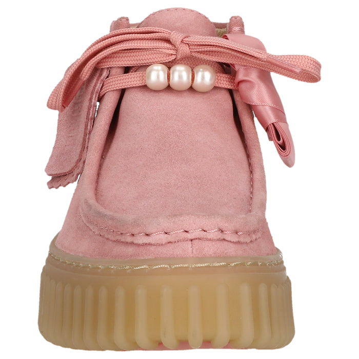 CLARKS PREMIUM Torhill Moss D Boots 4336 Dusty Rose Sde