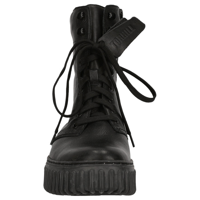 CLARKS PREMIUM Torhill Style D Boots 1216 Black Leather