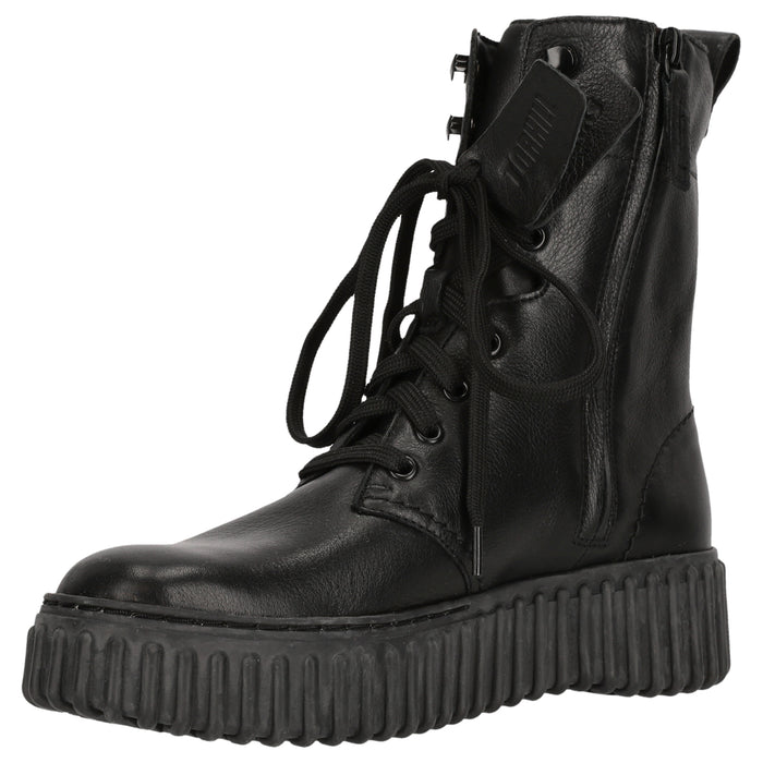 CLARKS PREMIUM Torhill Style D Boots 1216 Black Leather