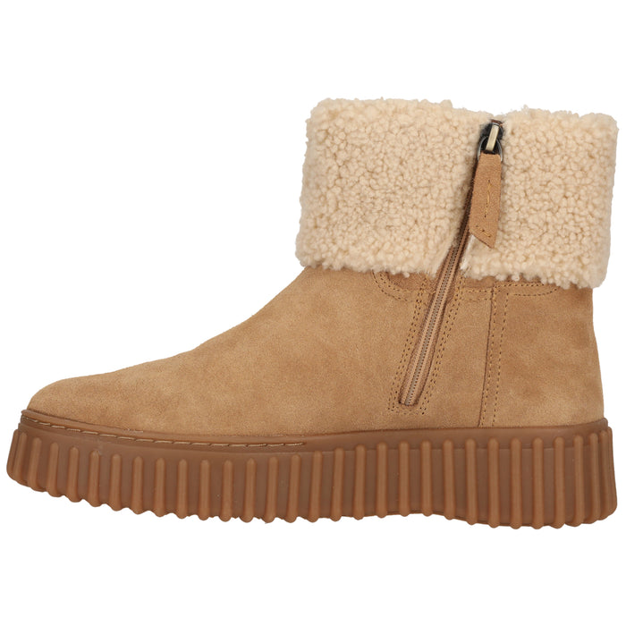 CLARKS PREMIUM Torhill Turn D Boots 5315 Light Tan WLined