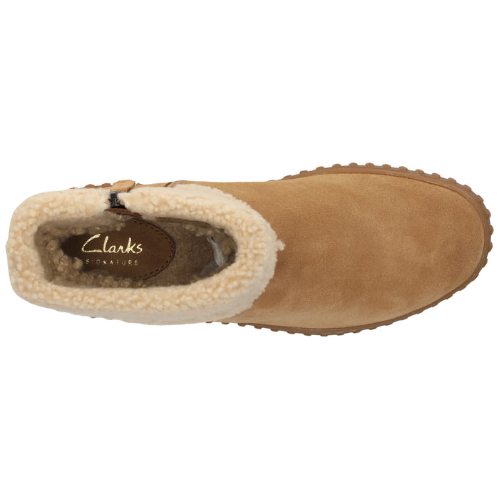 CLARKS PREMIUM Torhill Turn D Boots 5315 Light Tan WLined