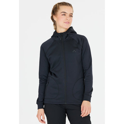 WHISTLER Tracker W Powerstretch Hood Fleece Jacket Fleece 1001 Black