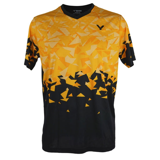 VICTOR VICTOR T-43100 M Tee T-shirt 0191 Yellow Black