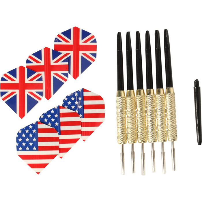 REZO Vader Pro Dart Board Set Accessories 1001 Black