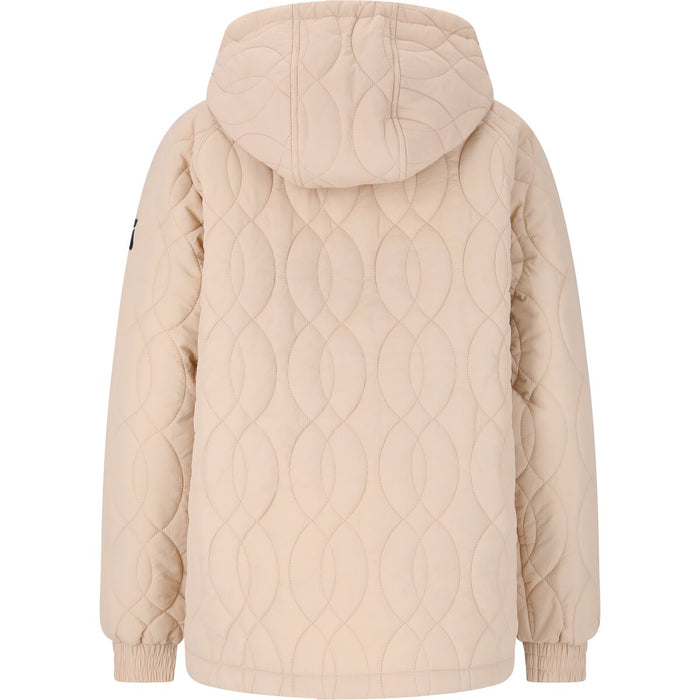 WEATHER REPORT! Valeria W Quilted Anorak Jacket 1060 Chateau Gray