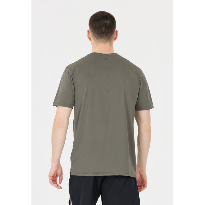 VIRTUS Vargas M S/S Performance Tee T-shirt 1013 Gunmetal
